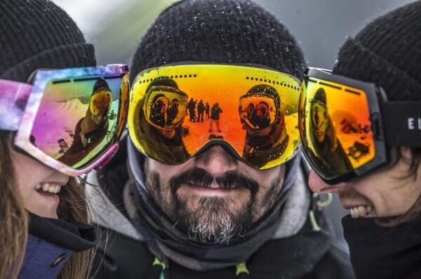 "Druhou sezonu bez brýlí a čoček si chci ještě užít," říká snowboardista.