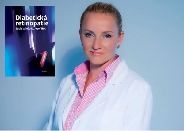 Primářka DuoVize MUDr. Lucie Valešová napsala knihu Diabetická retinopatie.